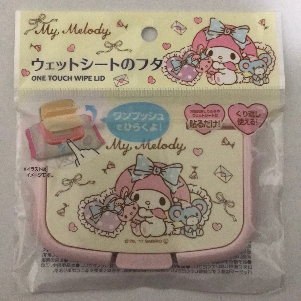 Reusable Wipe Lid - My Melody